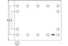 TEXTAR 1925602 Brake Lining Kit, drum brake